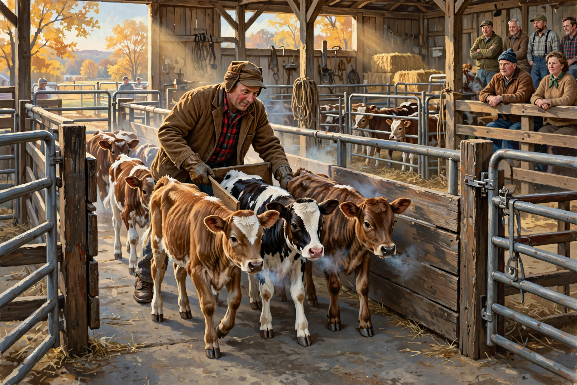 Illustration for 🐄 Calves Keep Rolling to Town: UT Expects About Four More Busy Weeks Before Thanksgiving