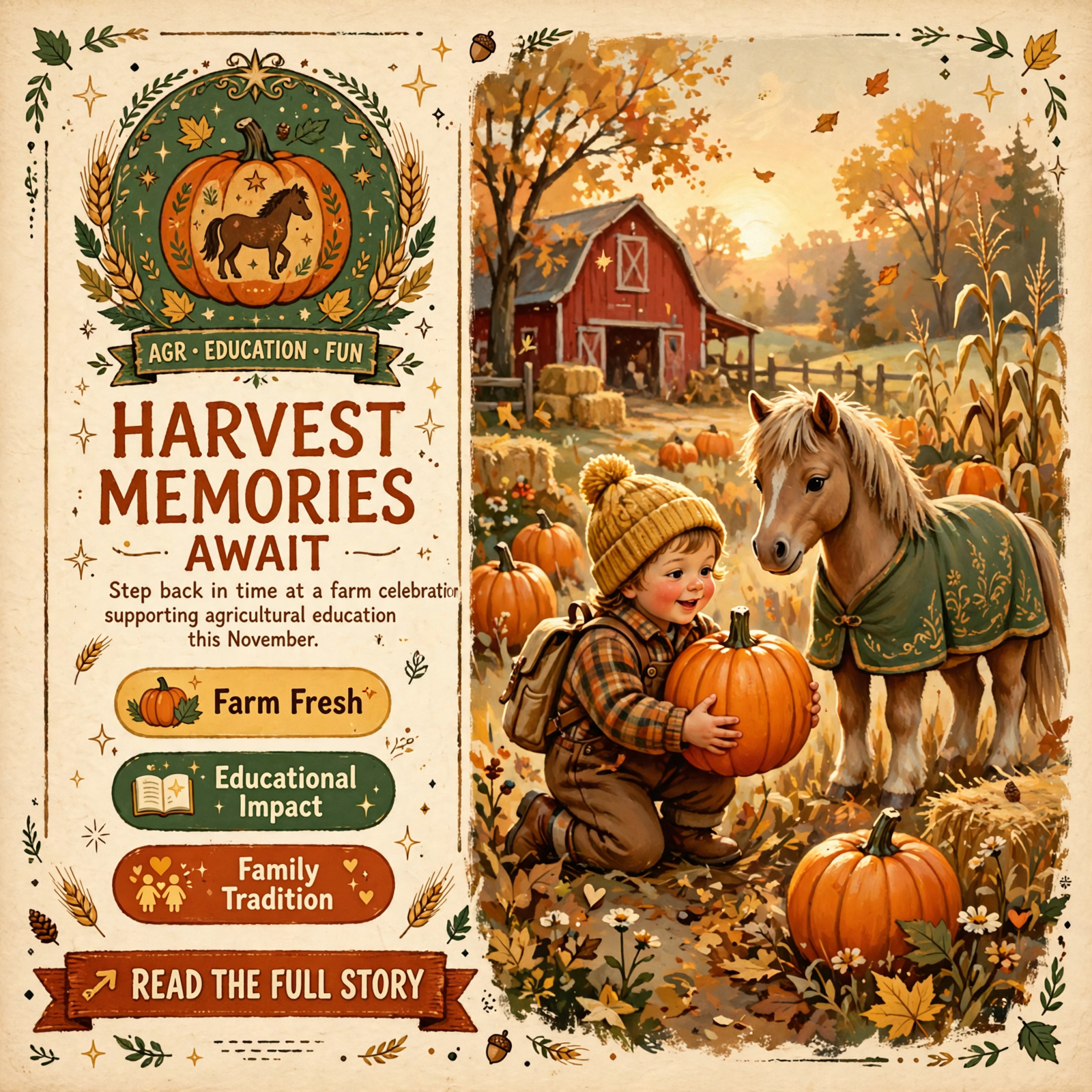 Featured image for "🎃 5th Annual Pony Pumpkin Patch in Sequatchie Valley - November 7 & 14, 2026"