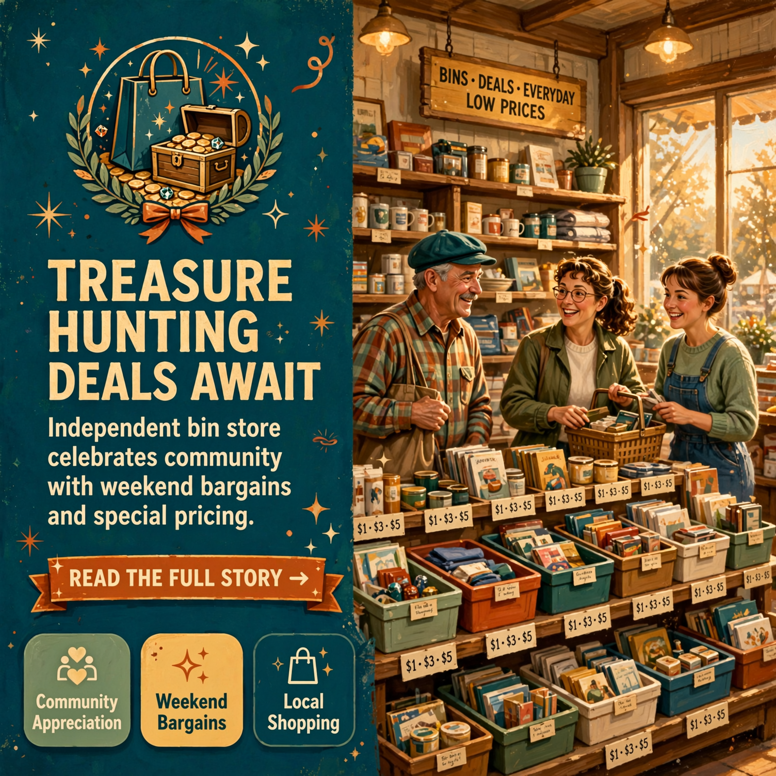 Featured image for "🛍️ Prime Treasures in Dayton Offers Weekend Deals and Welcomes Shoppers"