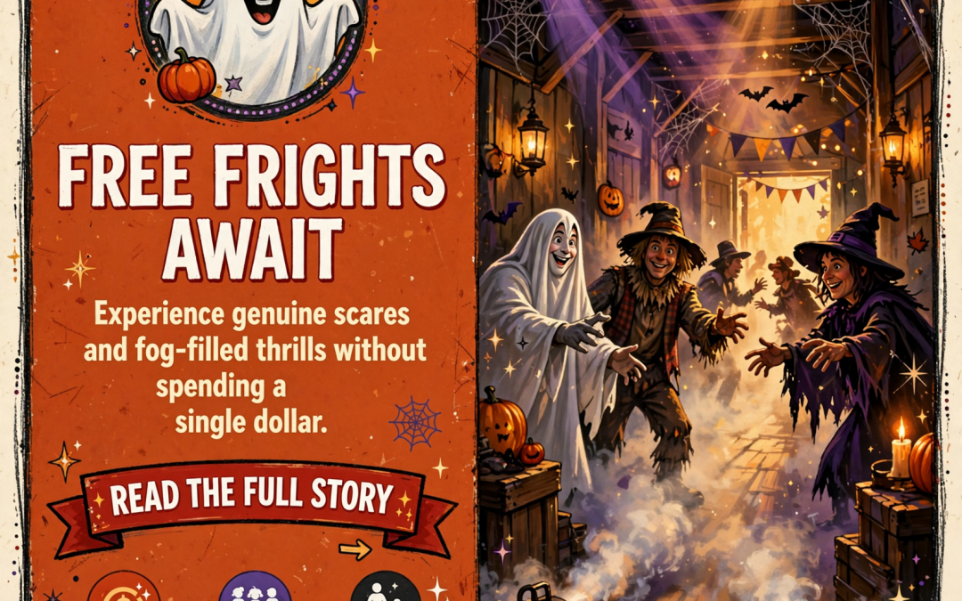 🎃 Free Haunted House Comes to Hill Circle Spooktacular – October 24th & 31st
