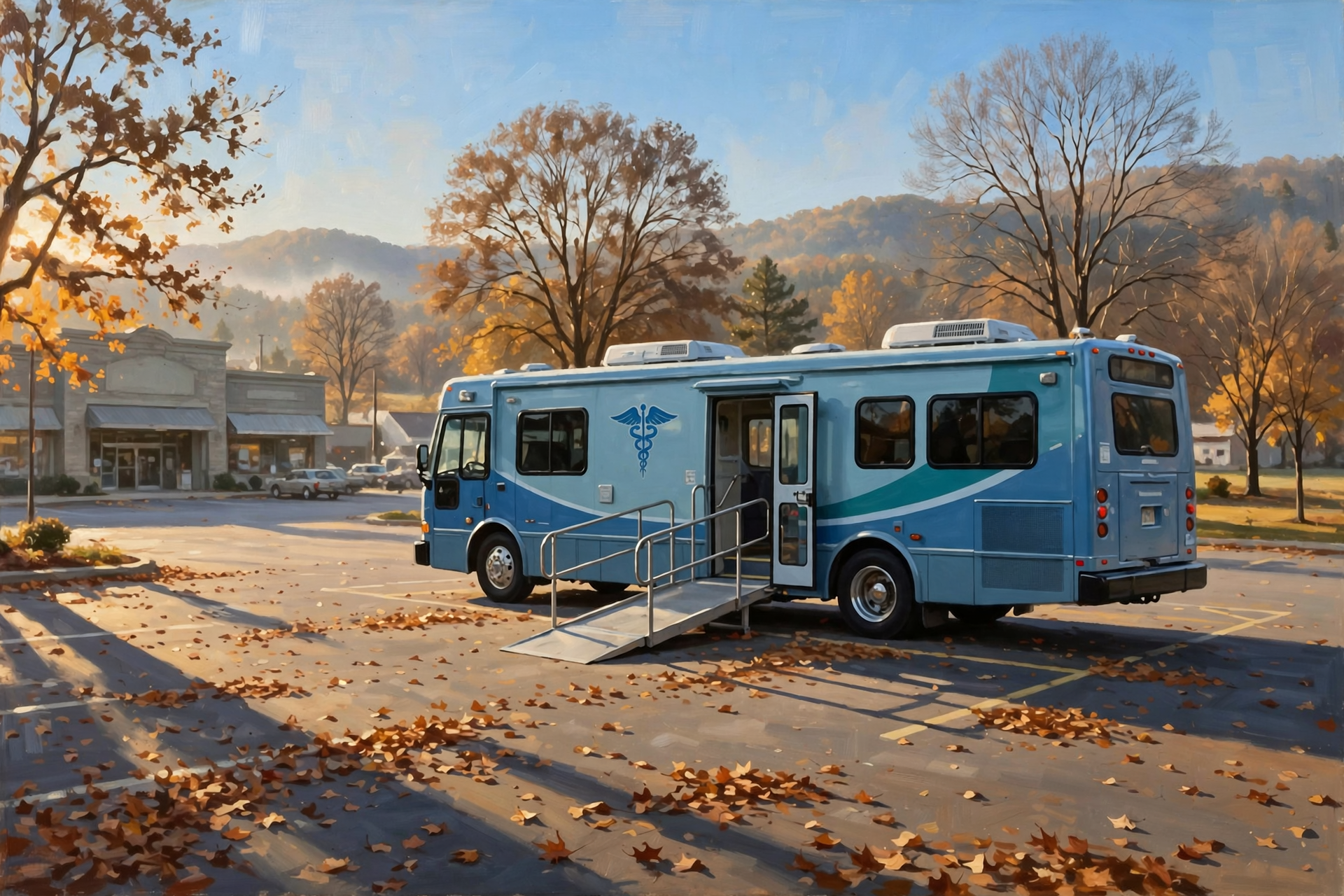 Illustration for 🩺 Lung Checks Come to Dunlap Friday, Leaves Make Better Mulch Than Smoke and Five Questions Before You Pick a Plan: Your Healthy Valley Report
