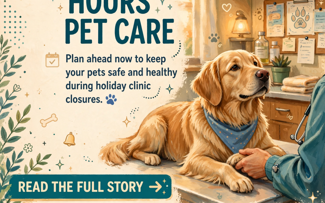 🐾 Coops Creek Veterinary Clinic Announces Holiday Hours & Emergency Care Resources