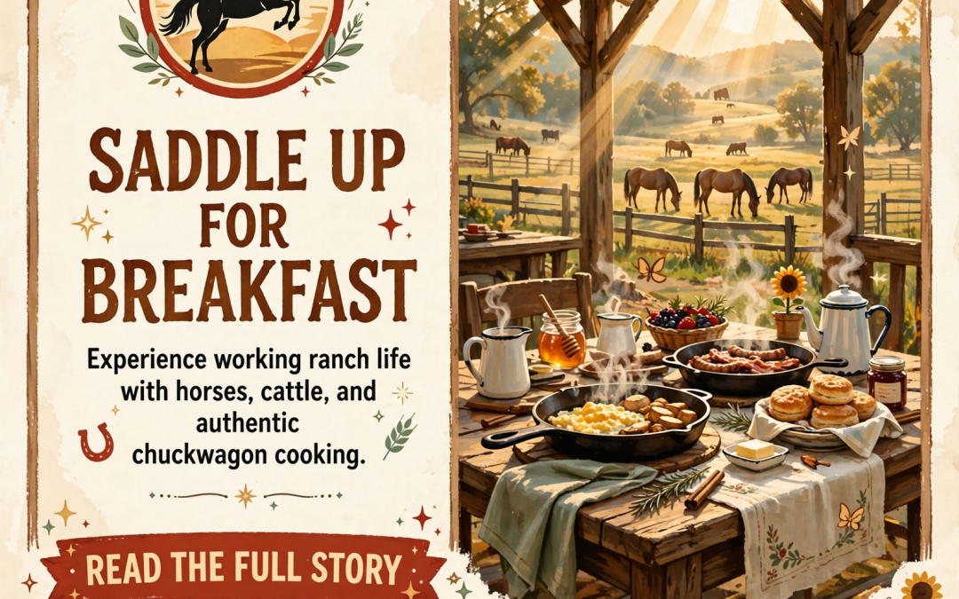 🐴 Farm Tour & Chuckwagon Breakfast Experience in Dunlap – Fridays and Saturdays