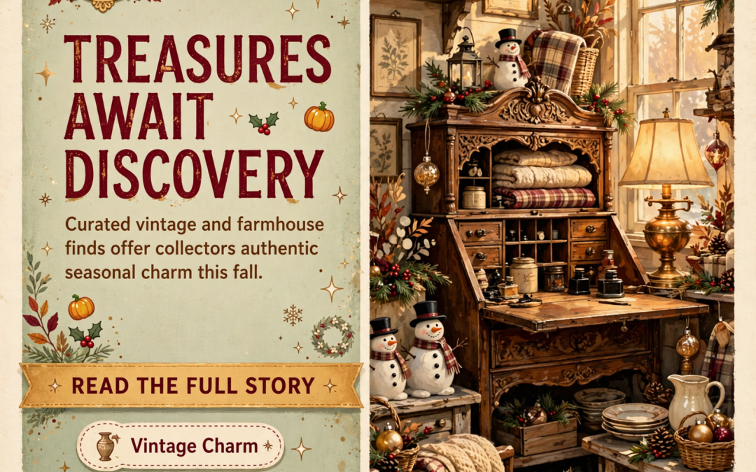 🏛️ Vintage Treasures and Farmhouse Finds at Sallee Estate Sale in Cookeville