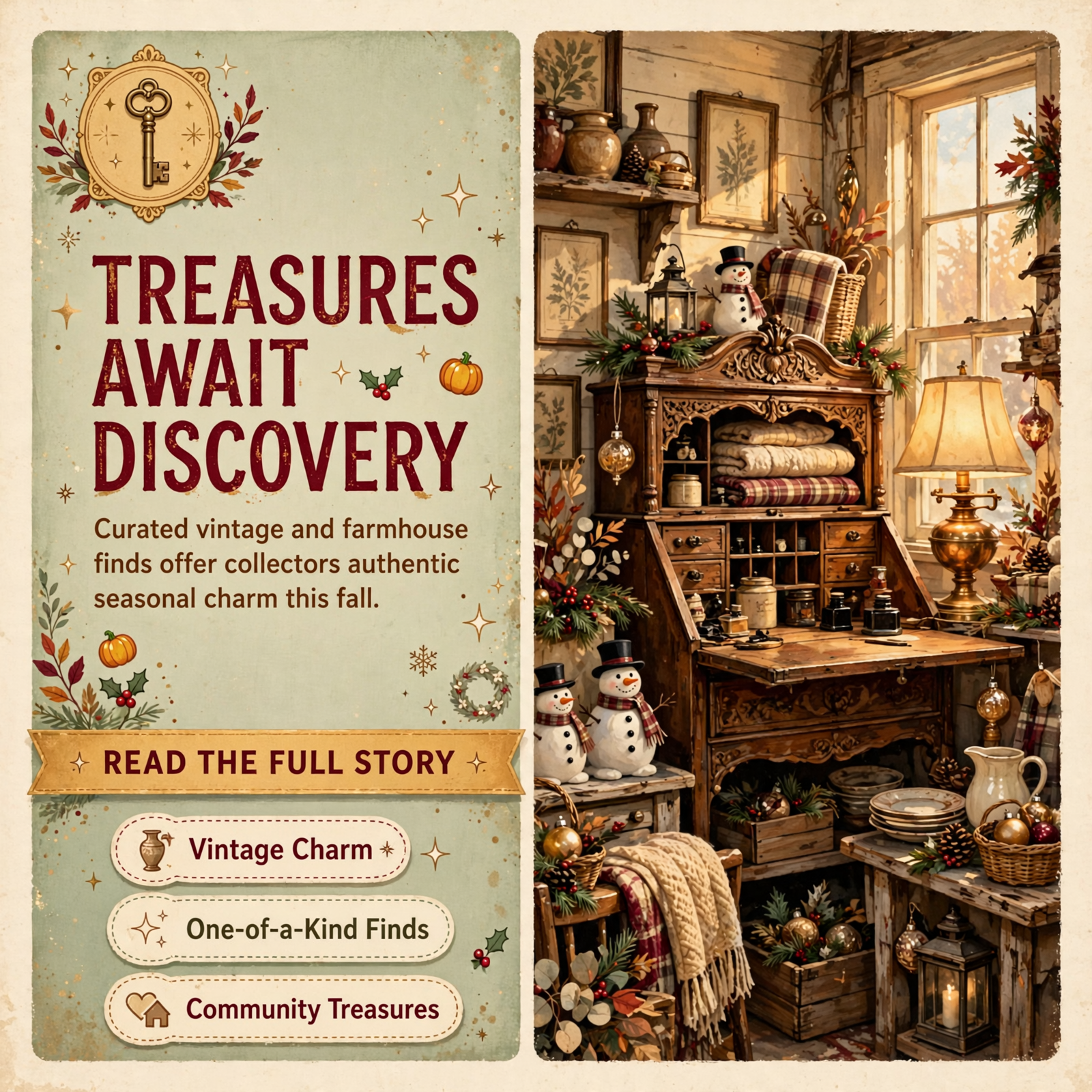 Featured image for "🏛️ Vintage Treasures and Farmhouse Finds at Sallee Estate Sale in Cookeville"