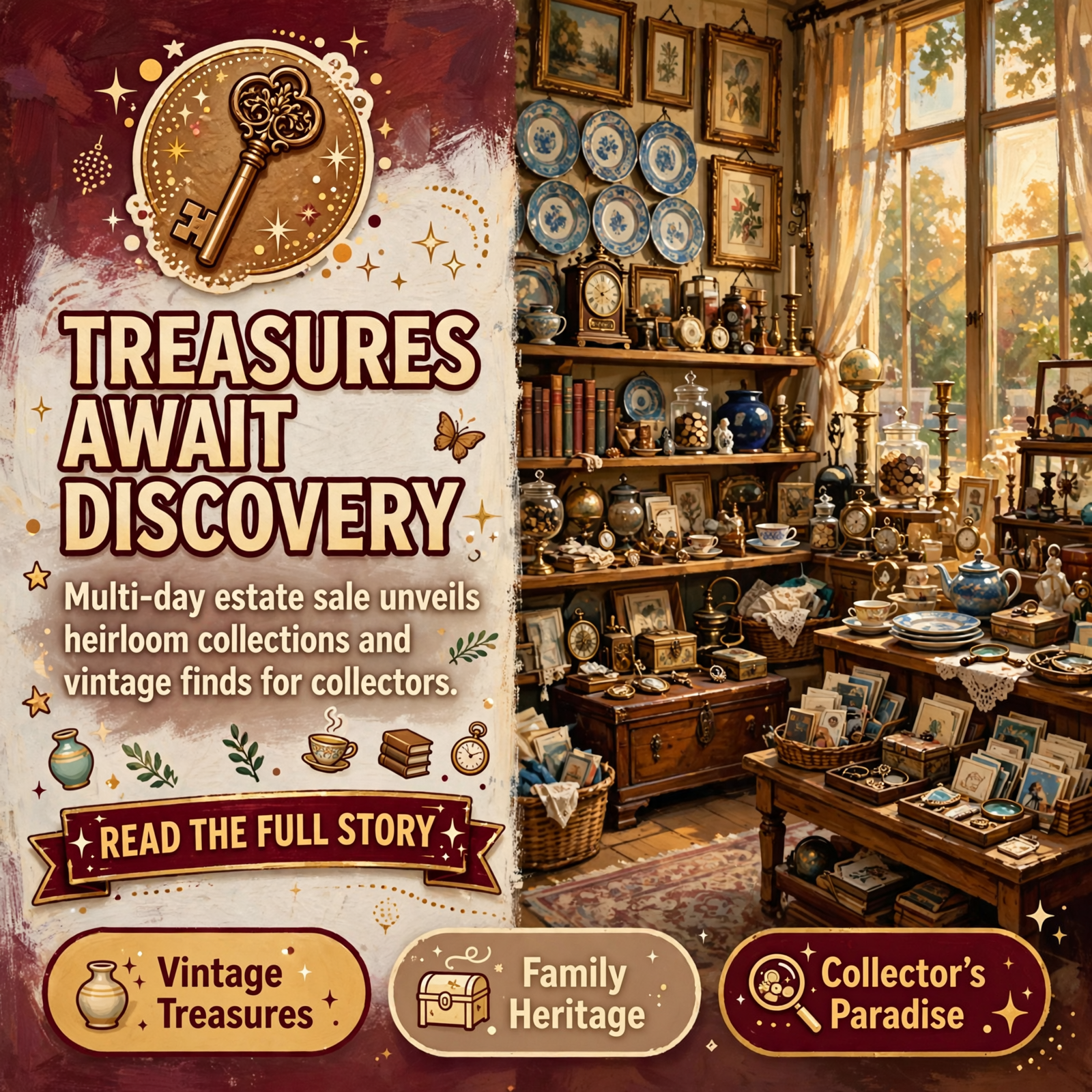 Featured image for "🏛️ Sallee Family Estate Sale Coming October 29-November 1"
