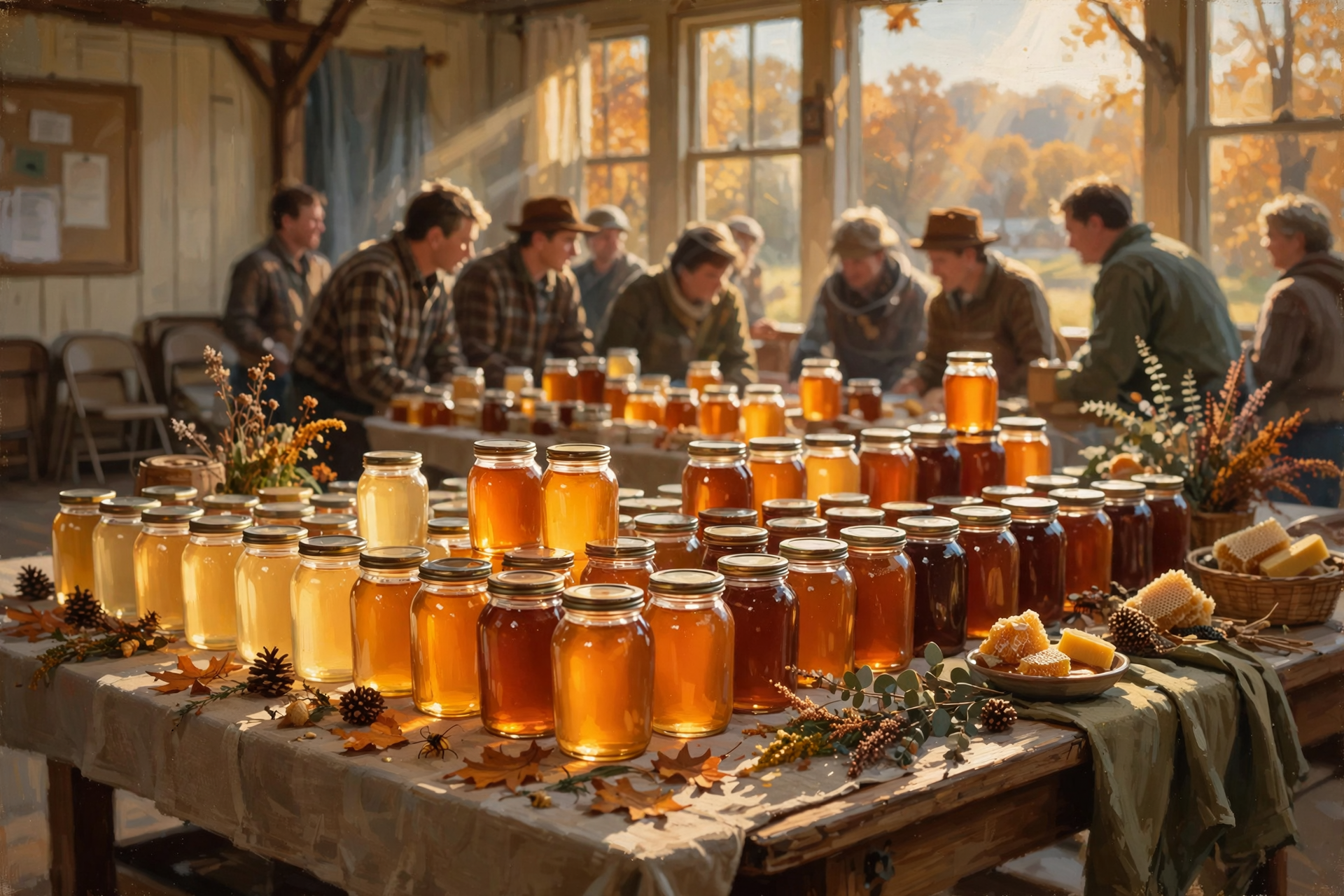 Illustration for 🍯 Taste the Best Honey in Northwest Georgia at the Beekeepers' Fall Conference & Honey Show
