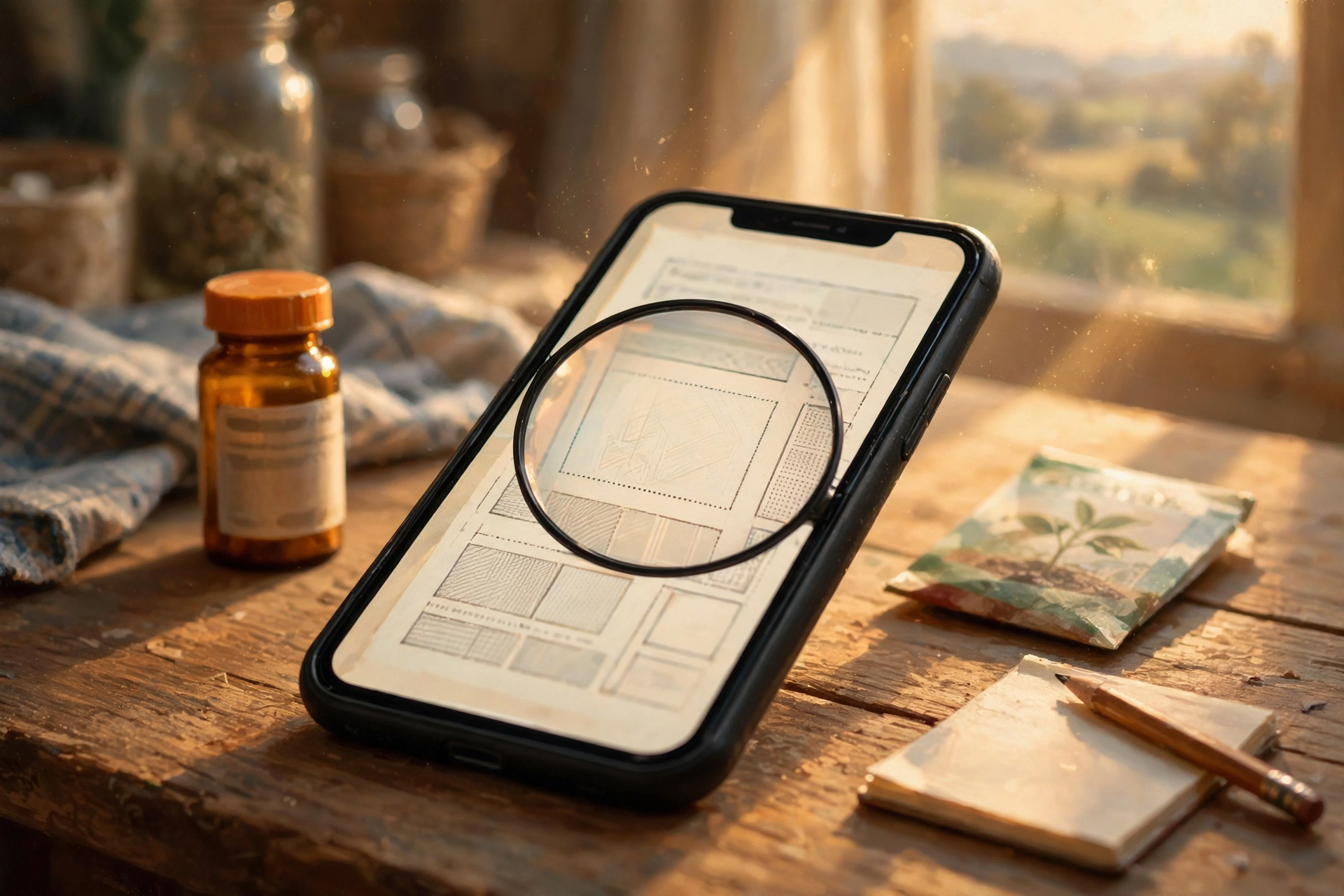 Illustration for 📬 Put It to Work: Medicare Letters, Pill Bottles and Seed Packets