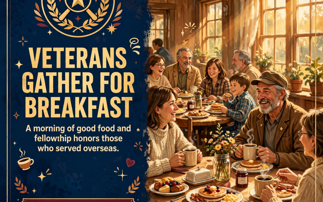 🍳 VFW Post 5772 Dunlap Hosts Veterans Breakfast in Dunlap