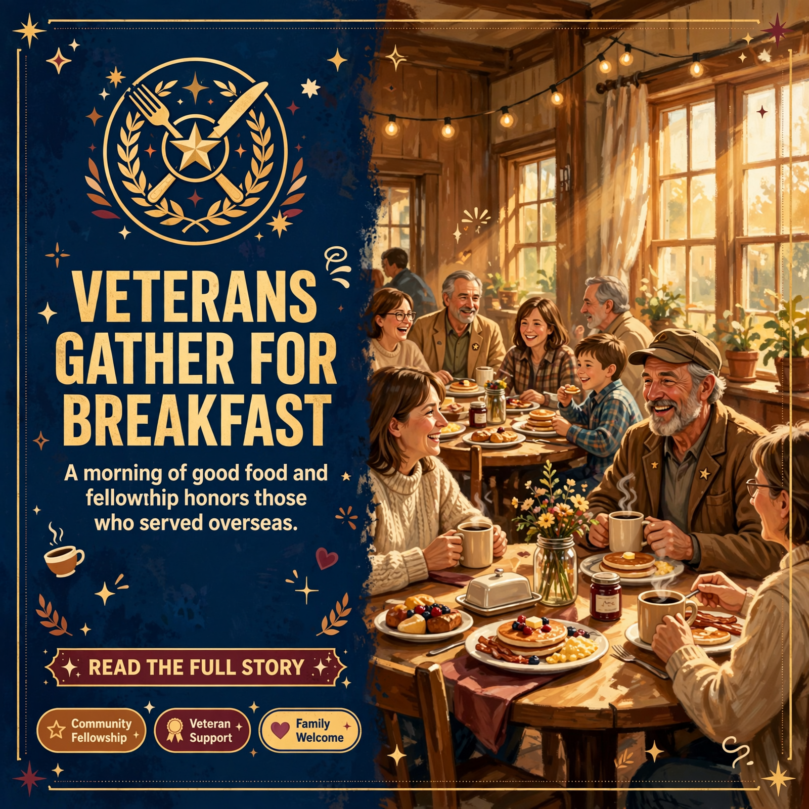 Featured image for "🍳 VFW Post 5772 Dunlap Hosts Veterans Breakfast in Dunlap"