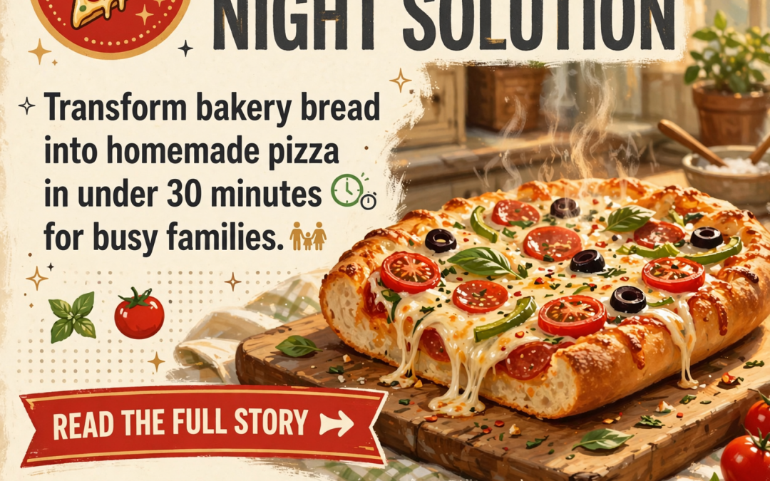 🍕 Easy French Bread Pizza Recipe from Ingles Markets – Perfect for Busy Weeknight Dinners