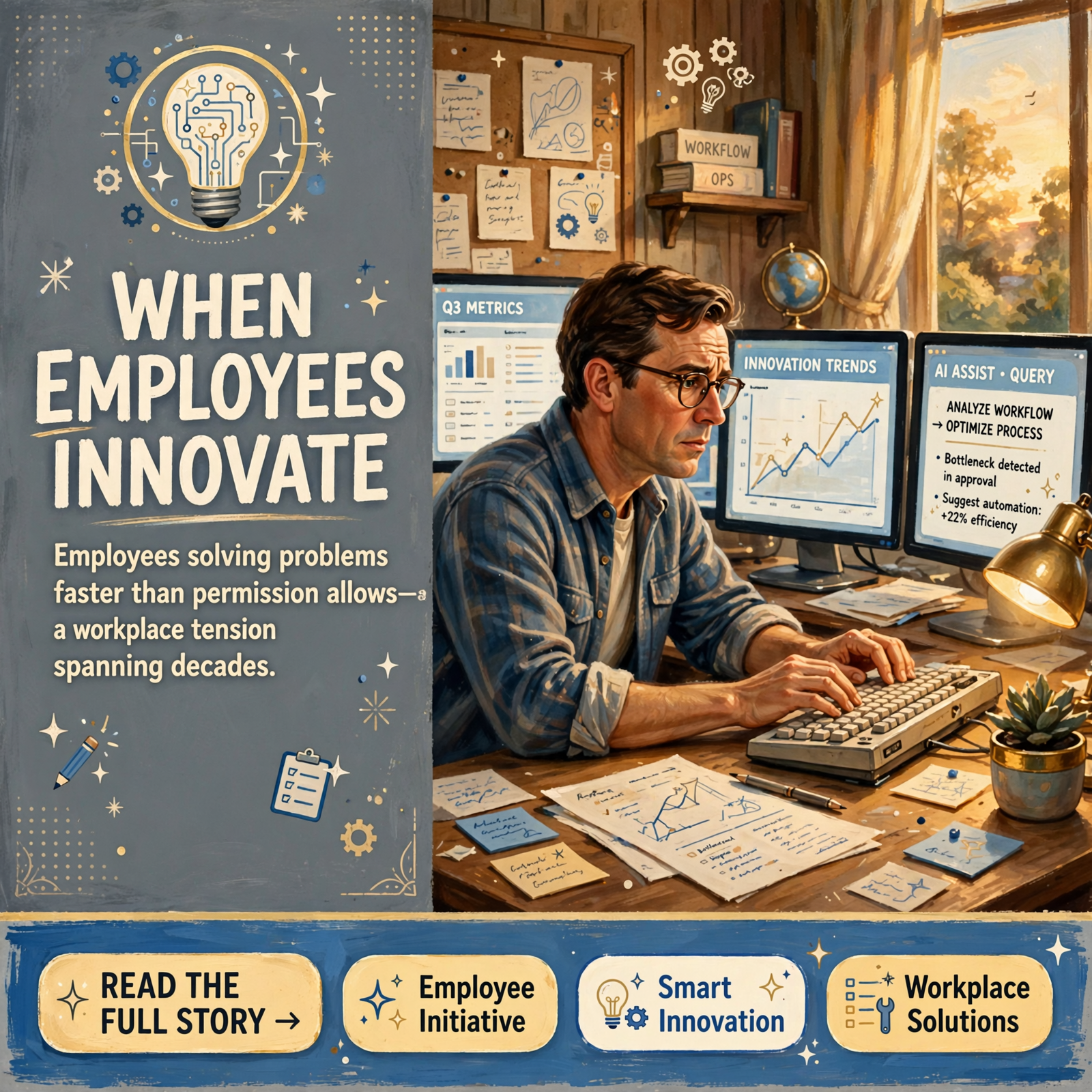 Featured image for "Shadow IT: A History of Employees Doing Their Jobs Without Asking Permission"