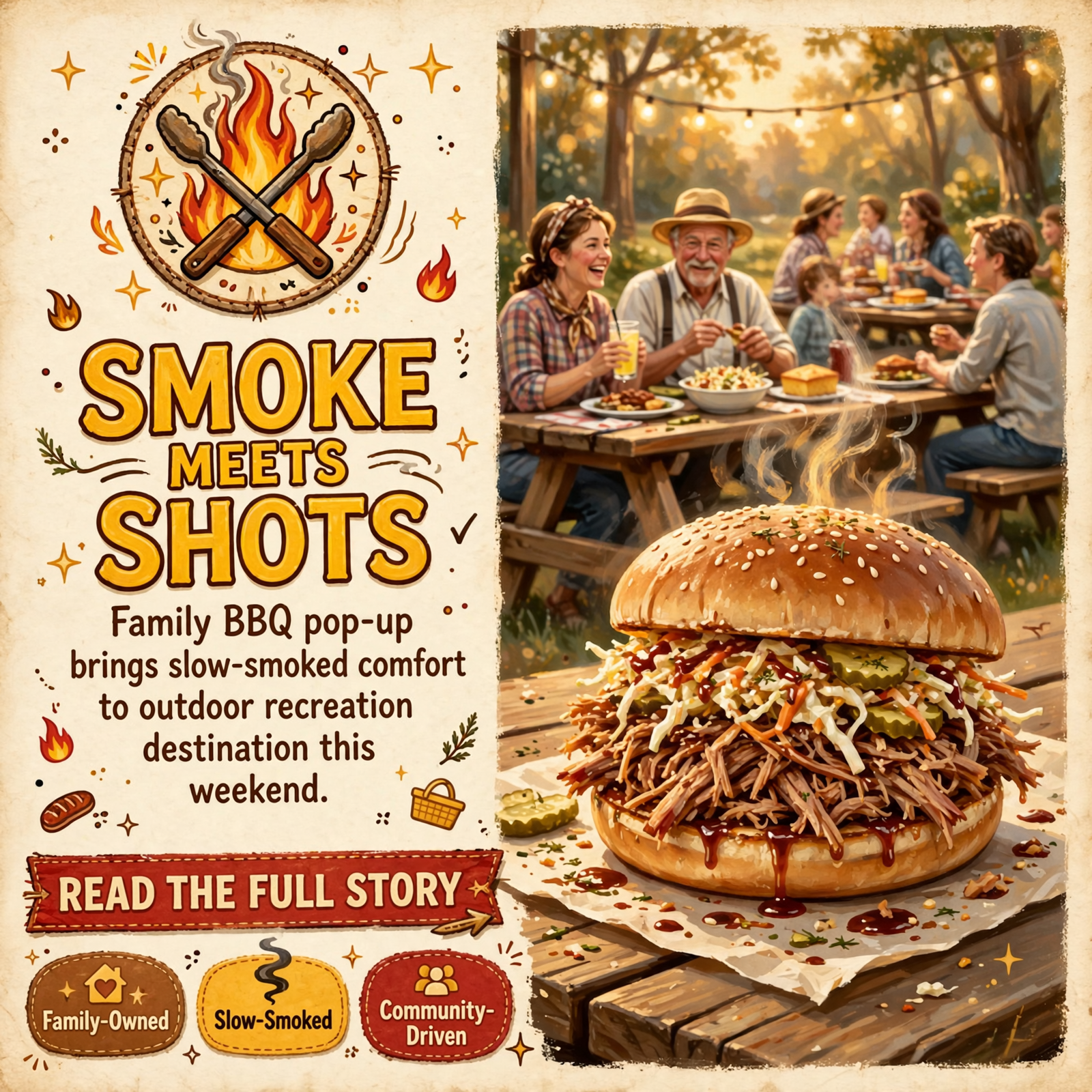🔥 Big Man’s Meat Shack Brings Smoked BBQ to Dead Zero Shooting Park in Spencer — Featured Image Featured image for "🔥 Big Man's Meat Shack Brings Smoked BBQ to Dead Zero Shooting Park in Spencer"