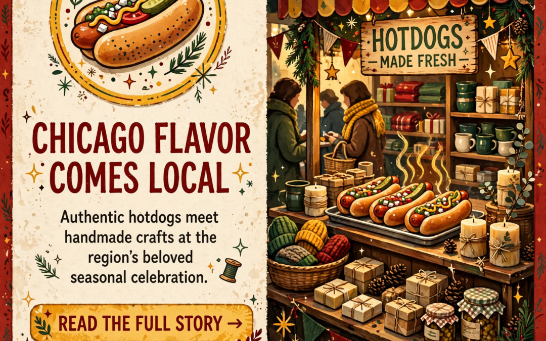 🌭 D&D’s Hotdogs Brings Chicago-Style Dogs to 2nd Annual Holiday Craft Show in Sparta