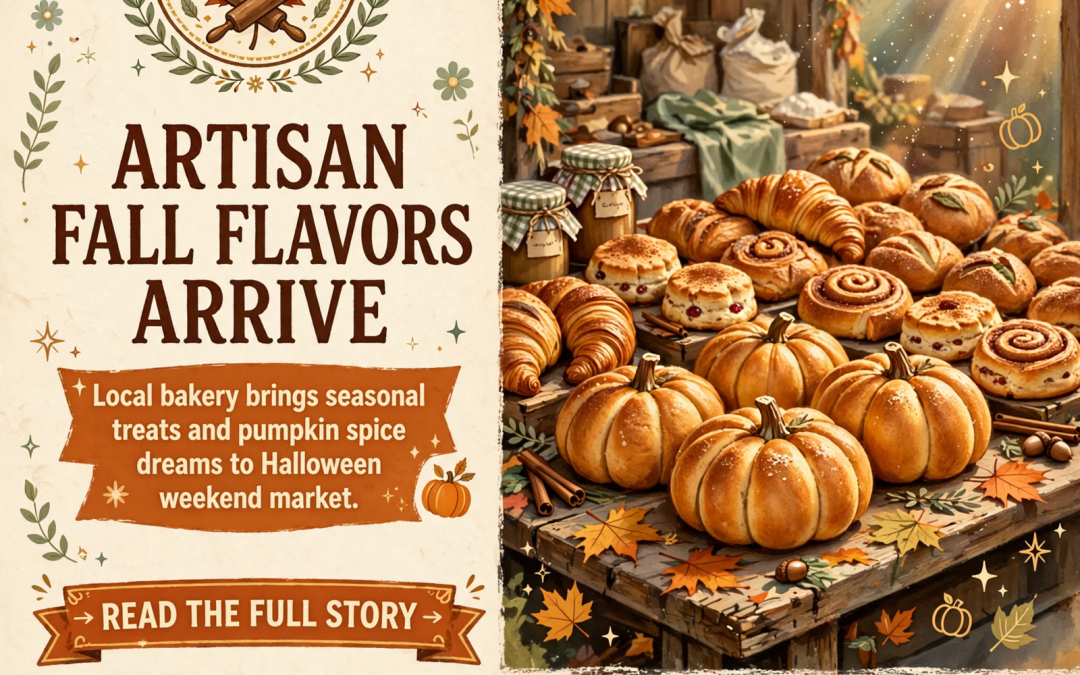 🎃 Heritage Bakehouse Brings Fall Flavors to Pop-Up Market in Ringgold