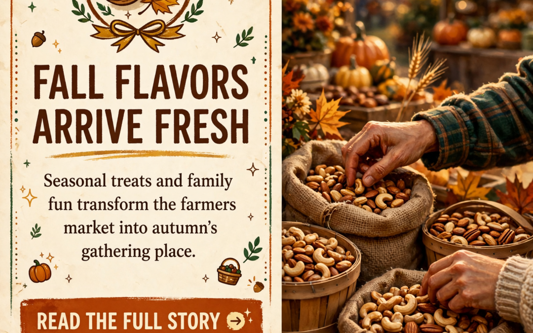 🥜 King Louie’s Nuts Brings Fall Flavors to Dunlap Farmers Market