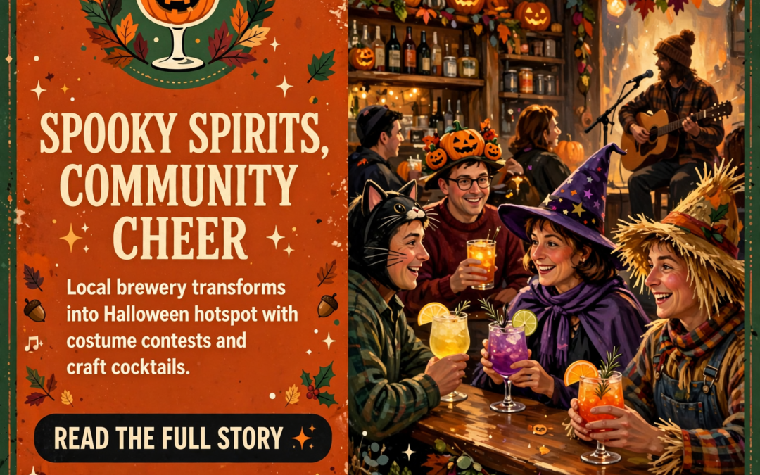 🎃 Spooky Cocktails and Costumes Come to McMinnville for Halloween Celebration