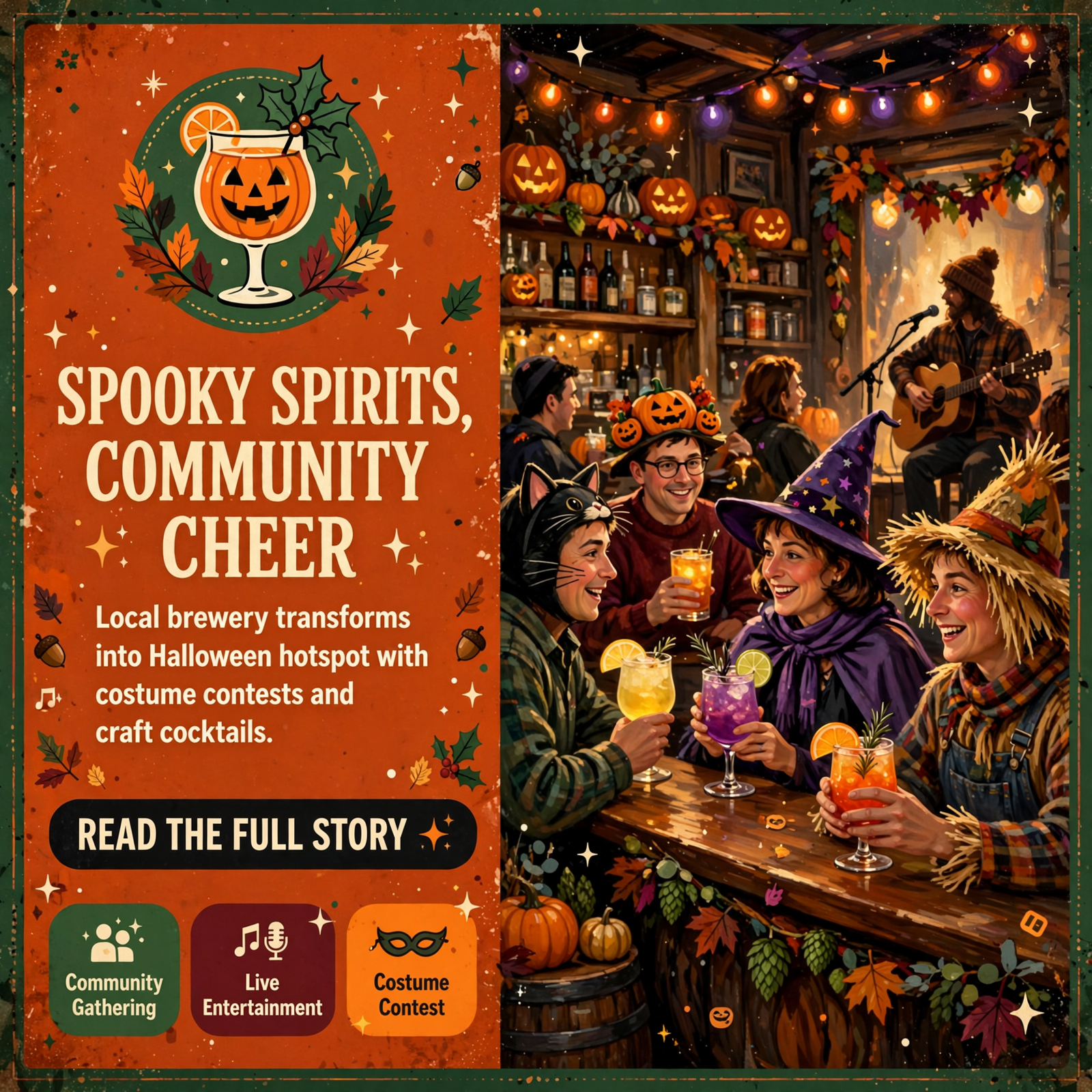 Featured image for "🎃 Spooky Cocktails and Costumes Come to McMinnville for Halloween Celebration"