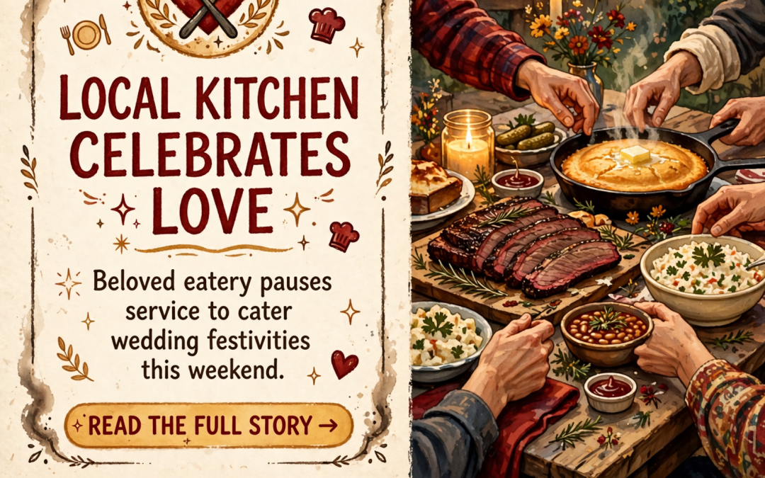 🍖 Holloway’s Closing Midday for Wedding Catering Service