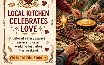 🍖 Holloway’s Closing Midday for Wedding Catering Service