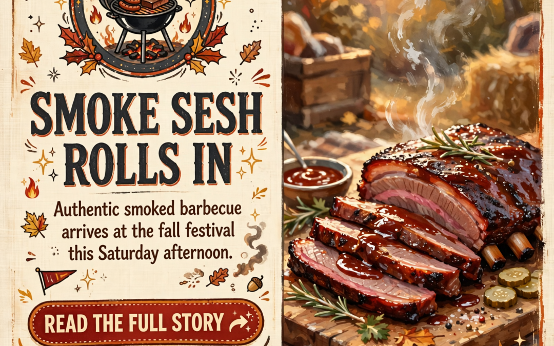 🍖 Smoke Sesh BBQ & Catering Brings Smoked Barbecue to Fall Festival in Ringgold