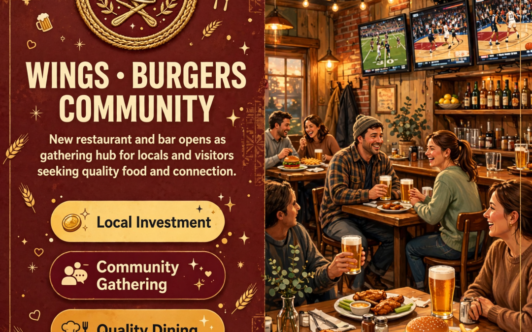 🎉 Willy T’s Off Main Opens in Pikeville – New Restaurant and Bar Brings Wings, Burgers, and Community Gathering Space