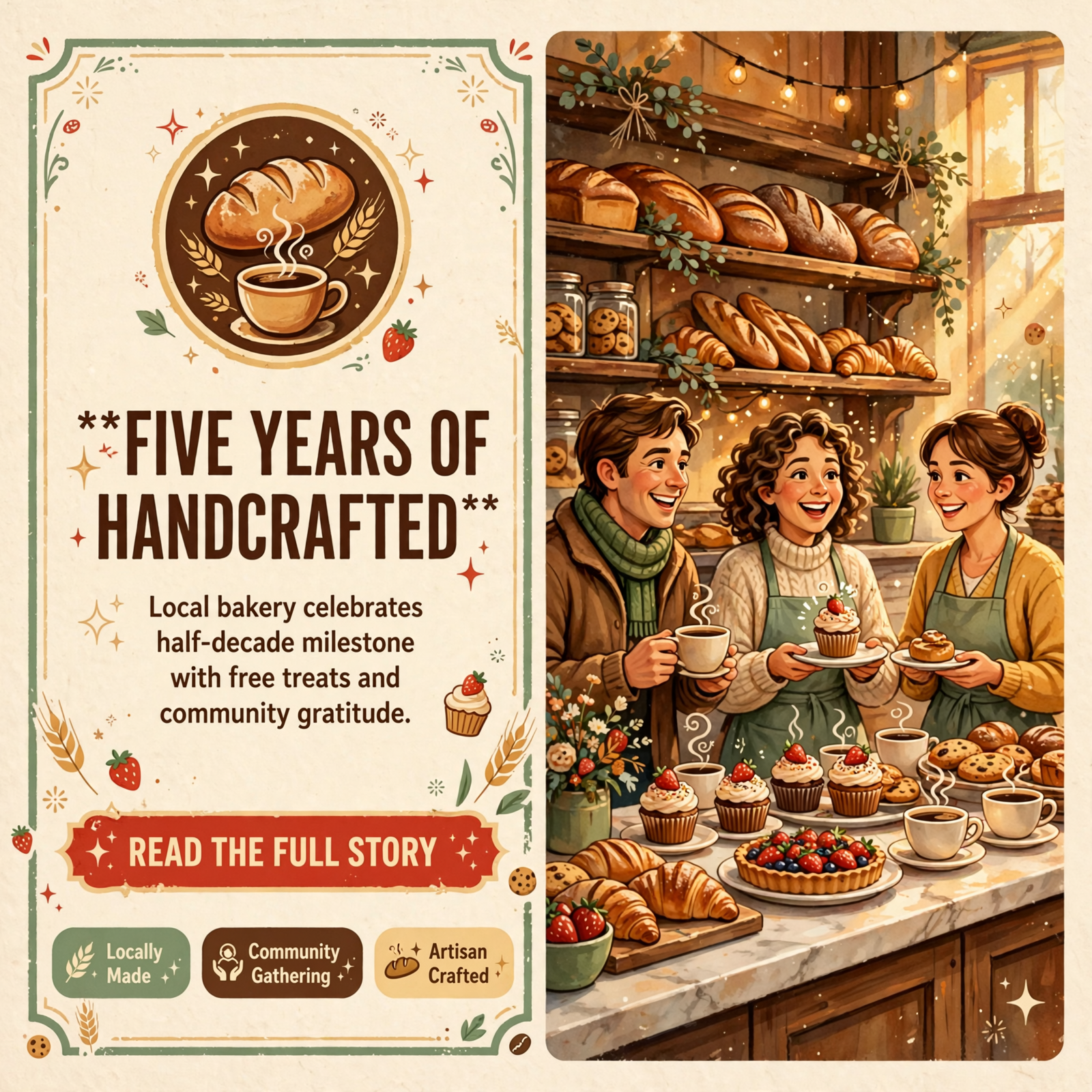 Featured image for "🎉 Miller's Bread Marks 5 Years in Pikeville with Anniversary Celebration"
