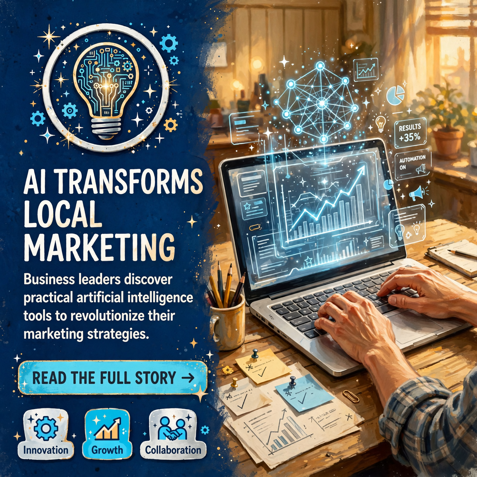 Featured image for "🤖 Local Businesses Learn AI Marketing Tools at Chamber Workshop"