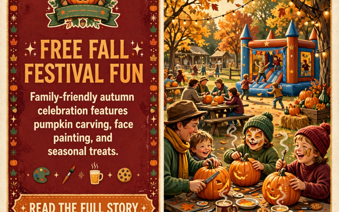 🍂 Free Stoneview Fall Festival Brings Family Fun to Crossville on October 25