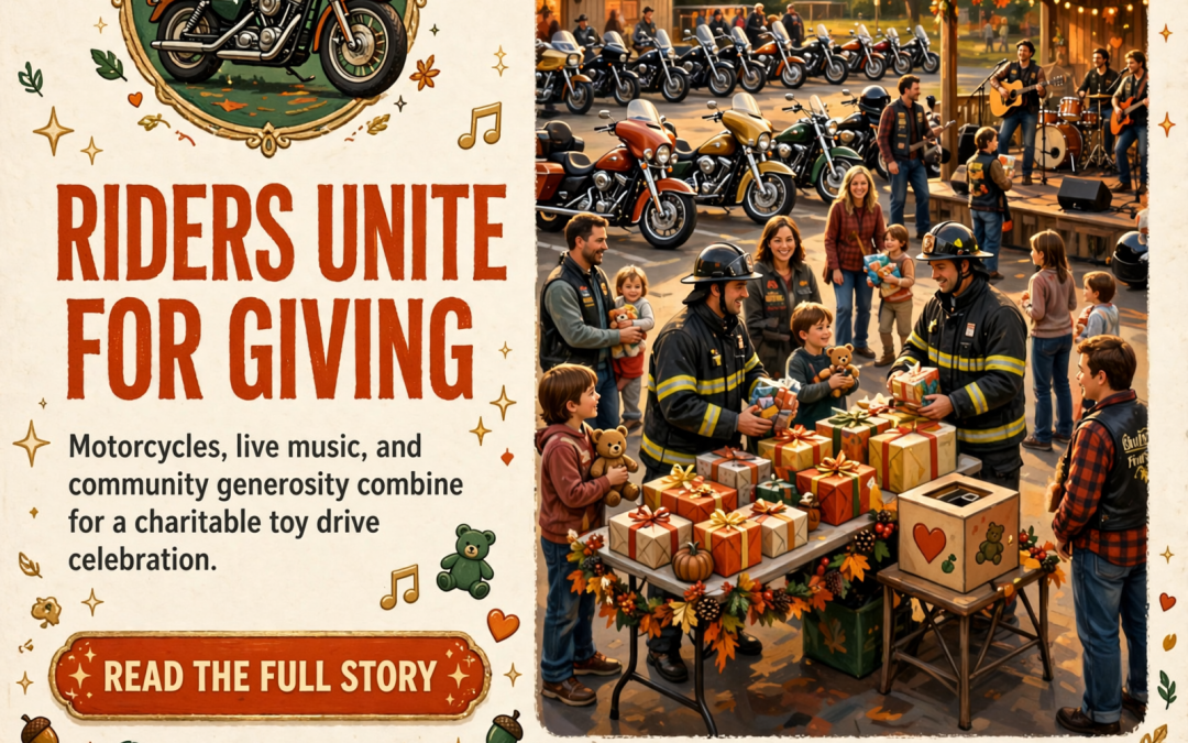 🎸 Community Toy Drive & Motorcycle Ride Comes to Whitwell – Live Music, Raffle & Donations for Children in Need