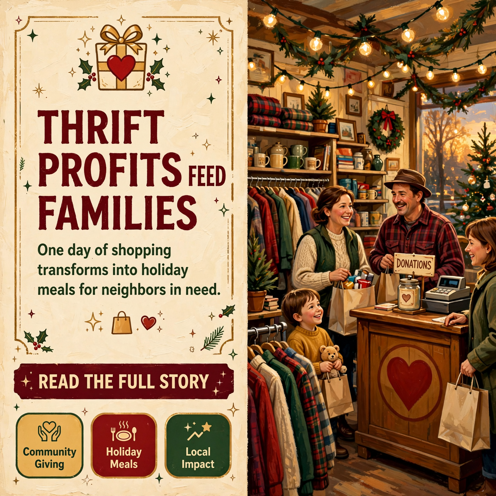 Featured image for "🎁 CWC Thrift Store Dedicates Day's Profits to Holiday Meals in Whitwell"