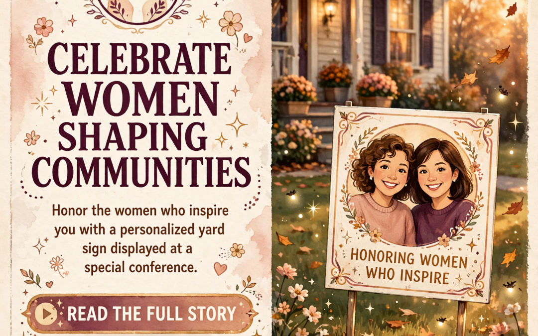 🎉 Women Shaping Warren County Yard Signs Available in McMinnville – Order by October 26