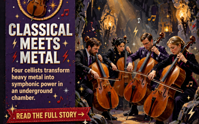Apocalyptica Brings Cello-Driven Metal to The Caverns Sessions 🎻🎸