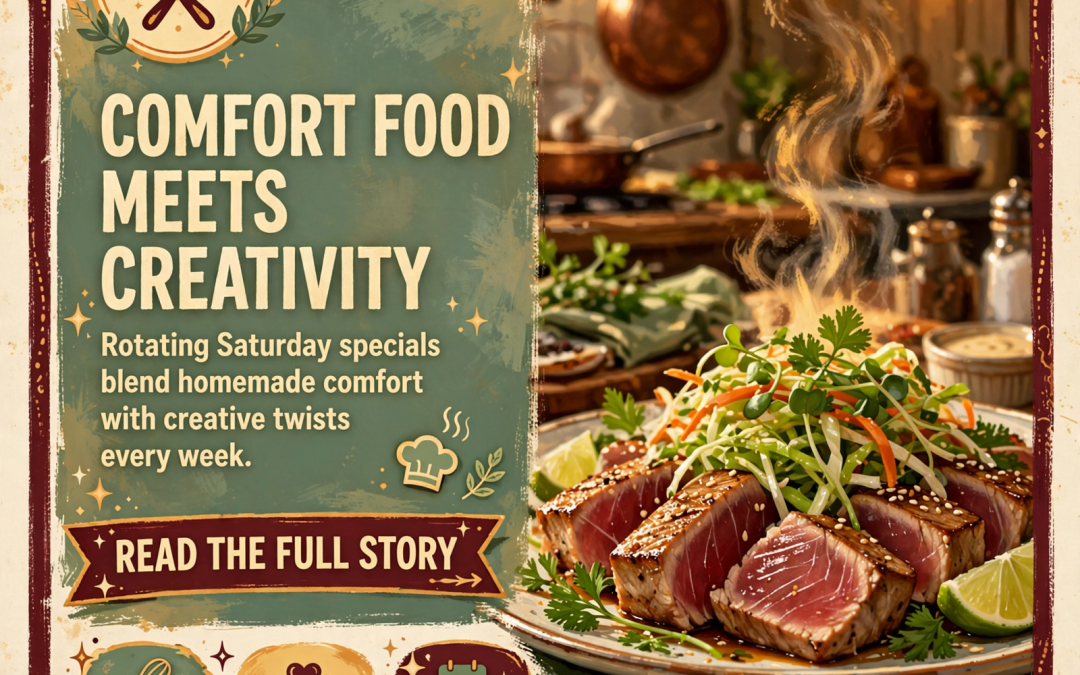 🍽️ Fix’nz 4 The Soul Brings Saturday Specials & Comfort to Dunlap