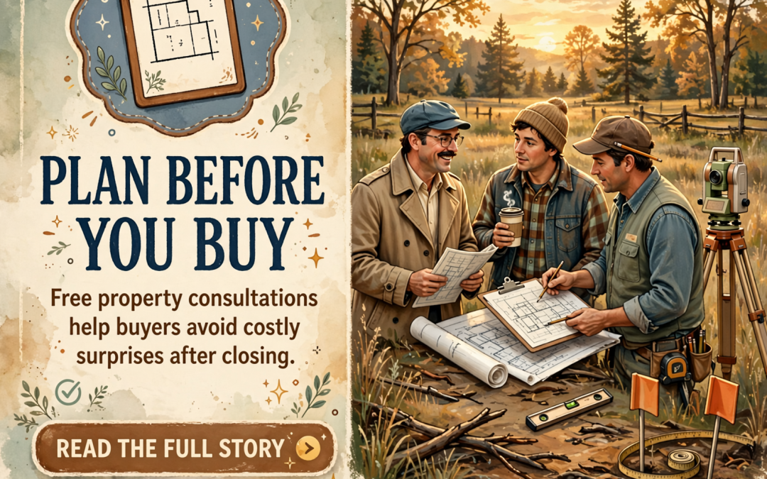 🏗️ Free Property Walks Help Buyers Plan Before Closing in Southeast Tennessee