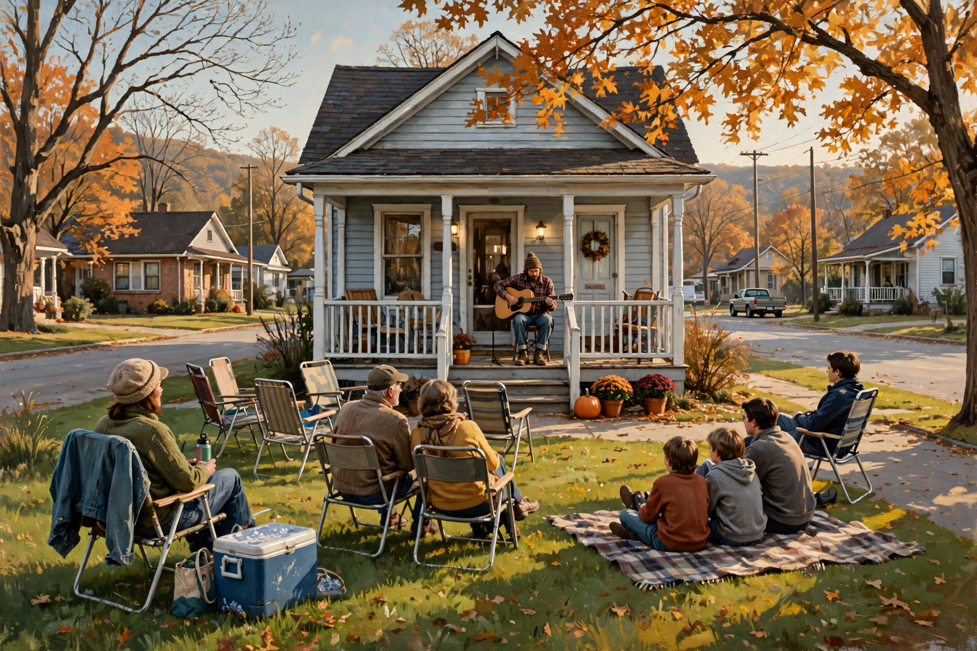 Illustration for 🎸 Pull Up a Lawn Chair and Hear Free Music on Red Bank's Front Porches