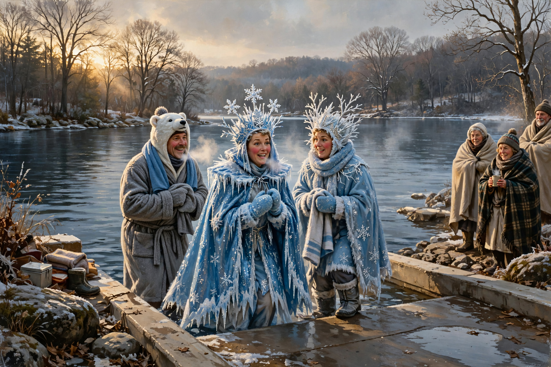 Illustration for 🧊 Start 2027 With a Splash at the East TN Polar Plunge on Tellico Lake