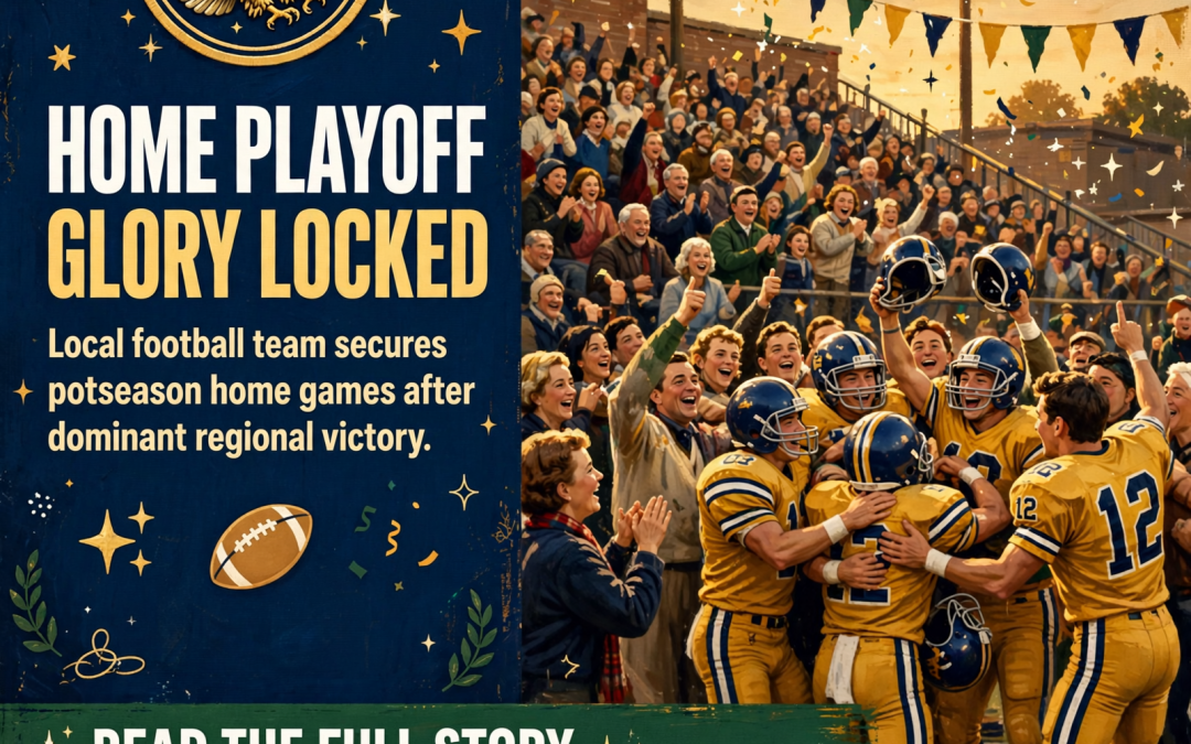 🏈 Rhea County High School Golden Eagles Secure Playoff Home Games After McMinn County Victory