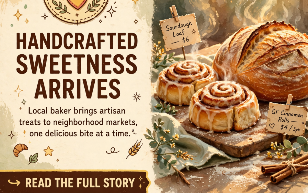 🥐 Gigi’s Sweet Stop Brings Fresh Baked Goods to Dunlap Market