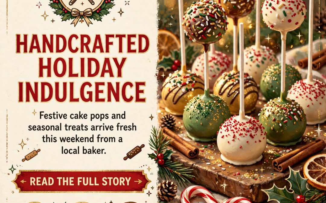 🍰 Cake Pops By Chelsey Stocks Up with Holiday Flavors in Crossville