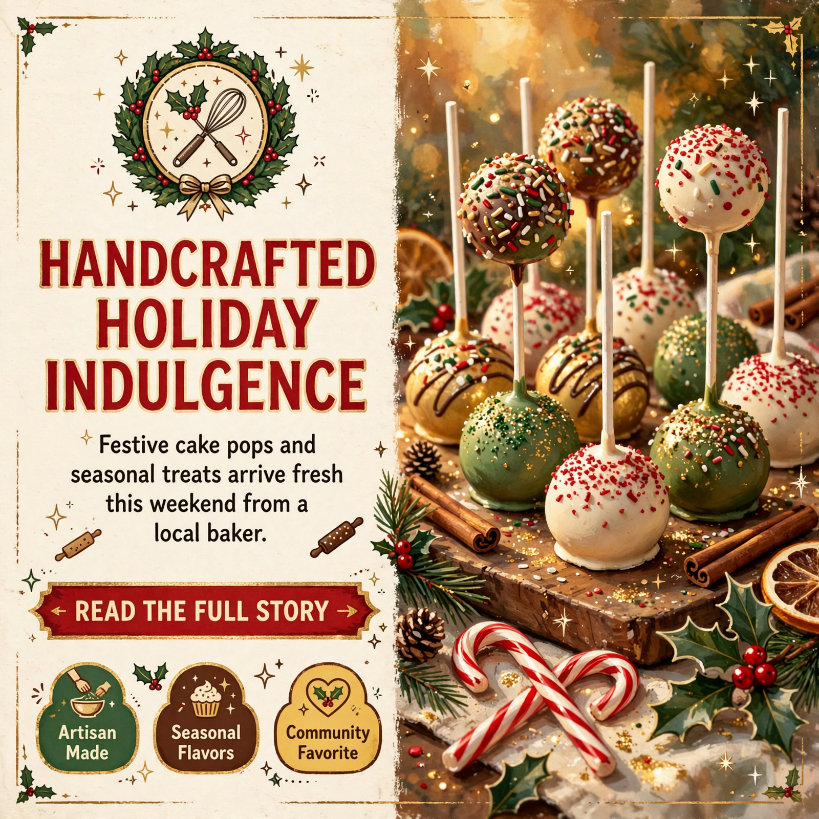 🍰 Cake Pops By Chelsey Stocks Up with Holiday Flavors in Crossville — Featured Image Featured image for "🍰 Cake Pops By Chelsey Stocks Up with Holiday Flavors in Crossville"