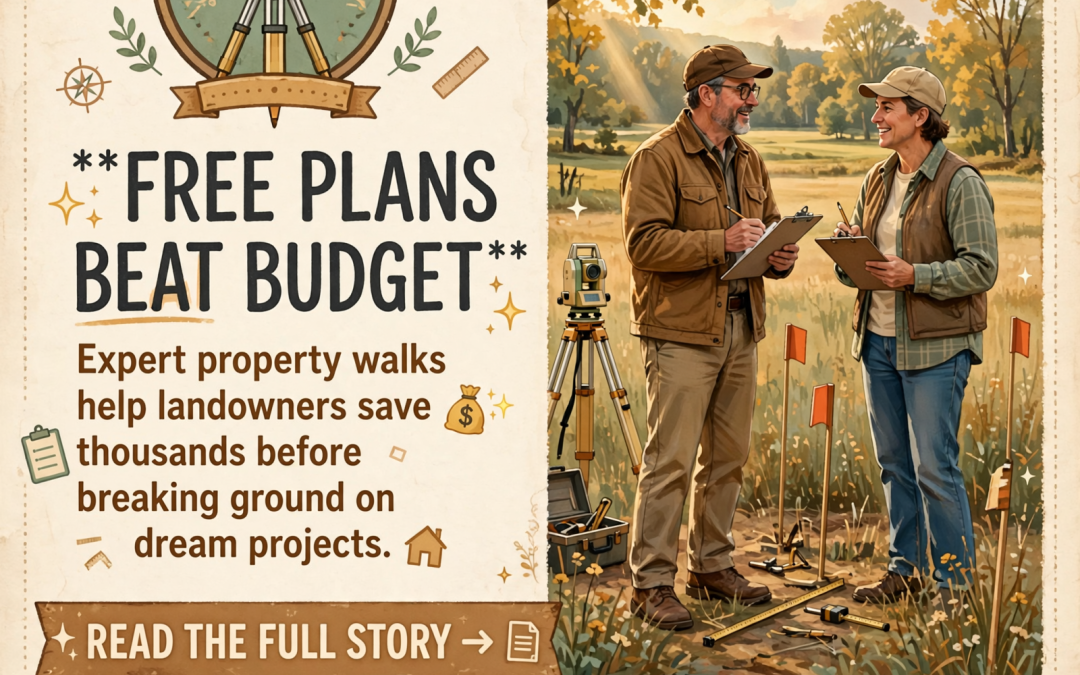 🏗️ Free Property Walks Help Homesteaders Plan Land Projects in Southeast Tennessee