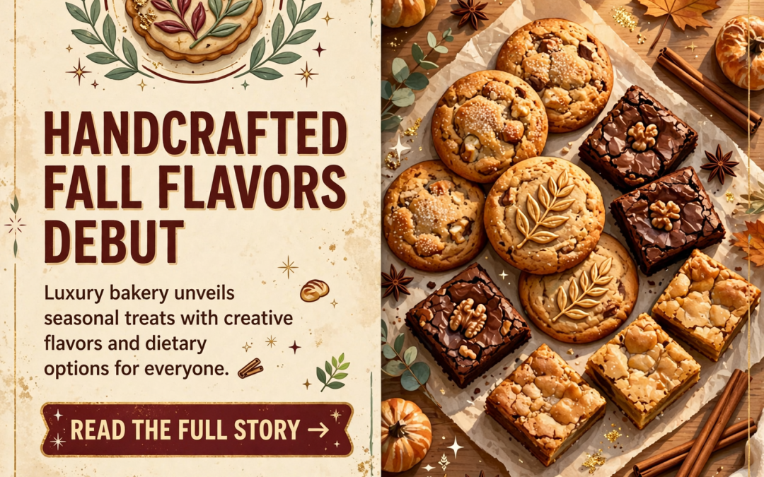 🍪 Sugar Lillie Sweet Treats Showcases Fall Bakes Menu in Chattanooga