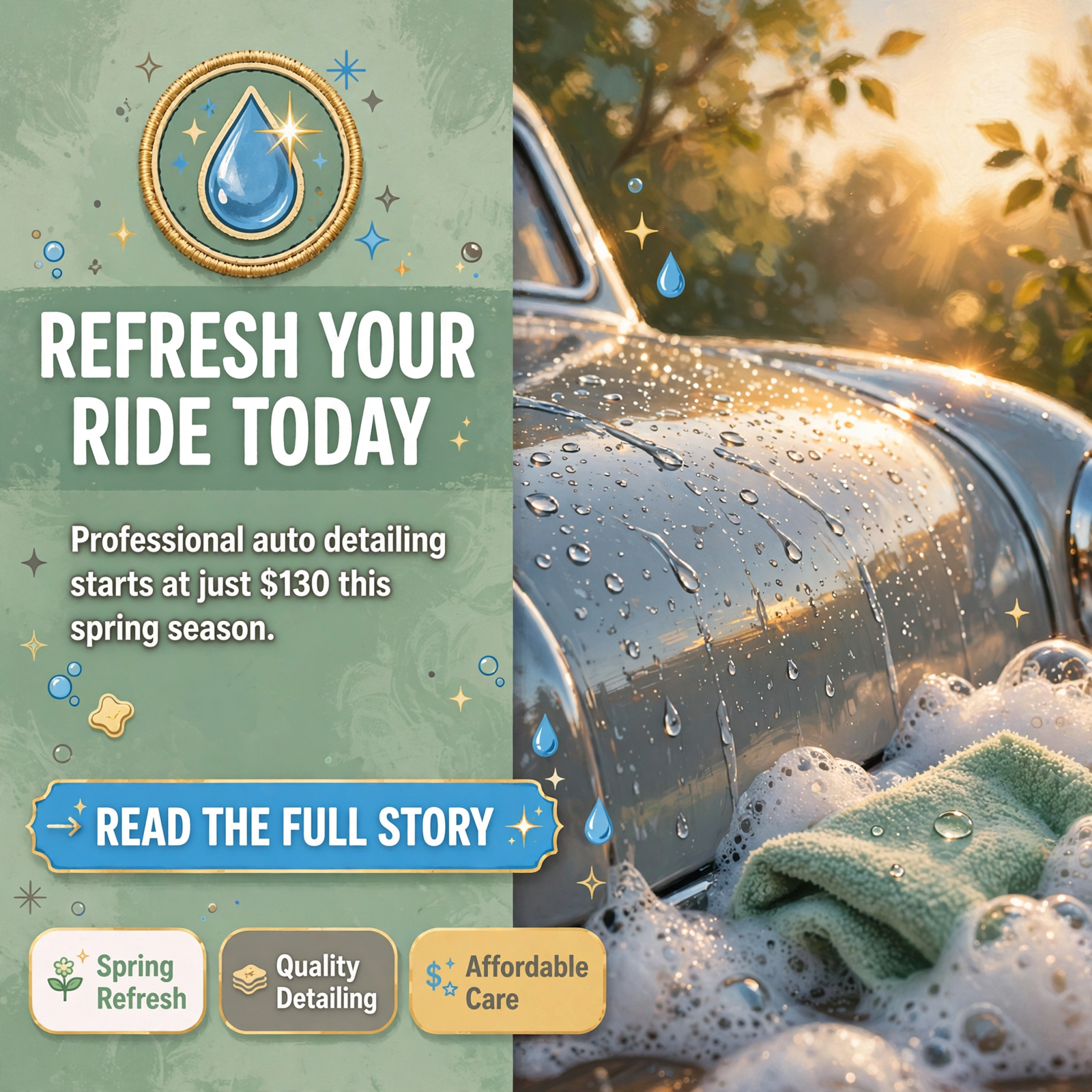 Featured image for "🚗 Full Detail Packages Start at $130 - Stephen's Auto Spa Welcomes Used Car Buyers"