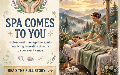 🧖‍♀️ Mountain Mobile Massage Brings Spa Services to Bridal Events and Group Getaways
