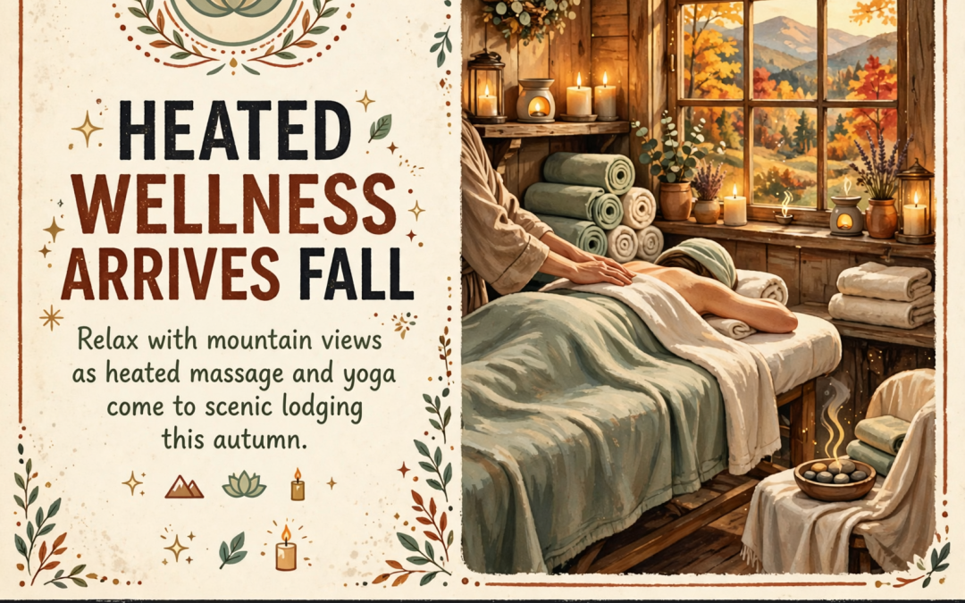 🧘 Heated Massage & Yoga Come to Monteagle Mountain Lodging This Fall