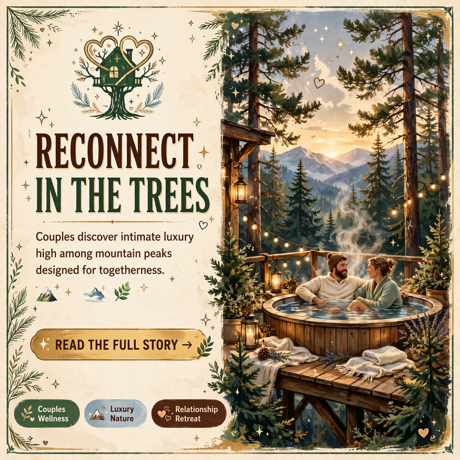 🏡 Romantic Mountain Escape: Bolt Farm Treehouse Offers Couples a Place to Reconnect — Featured Image Featured image for "🏡 Romantic Mountain Escape: Bolt Farm Treehouse Offers Couples a Place to Reconnect"