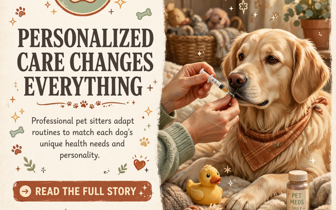 🐾 Professional Pet Care Means Tailored Attention for Every Dog