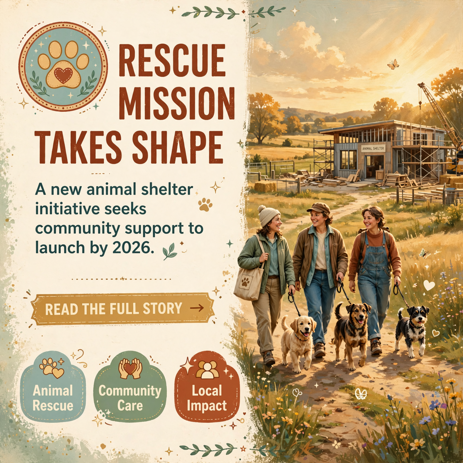 ๐พ New Animal Shelter Coming to Bledsoe County – WAGS of Bledsoe Seeks Community Support โ Featured Image Featured image for "๐พ New Animal Shelter Coming to Bledsoe County - WAGS of Bledsoe Seeks Community Support"