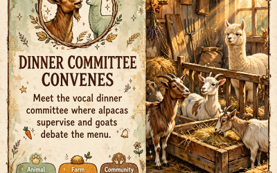 🐐 Life on the Farm: A Peek Into Dinner Time at Little Tail Farms